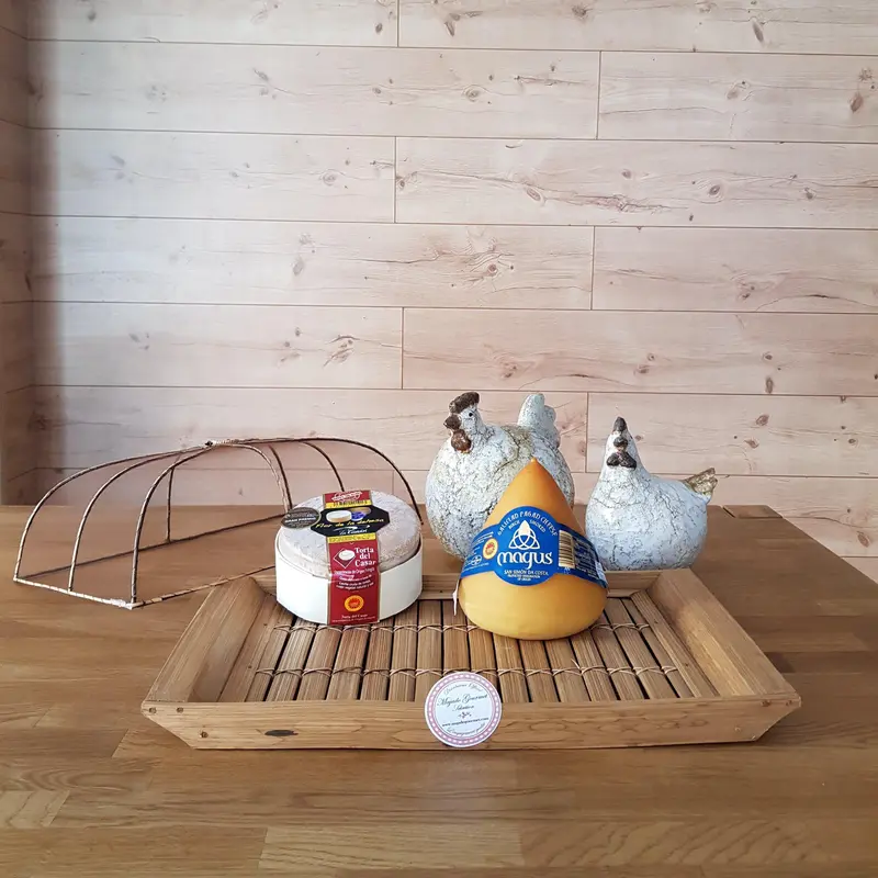 Tabla de quesos duo goloso