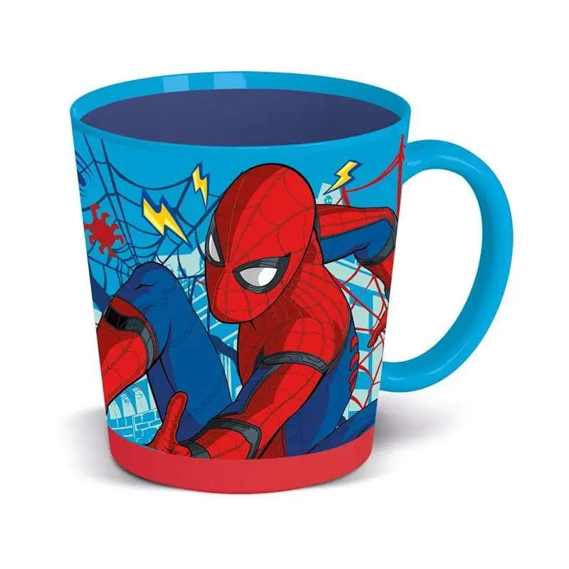 Taza antivuelco infantil Spiderman Marvel 410ml con Smart Grip