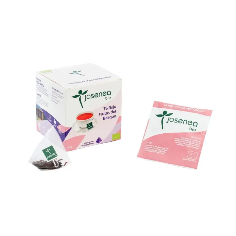 TE ROJO-FRUTAS DEL BOSQUE BIO 20 pir
