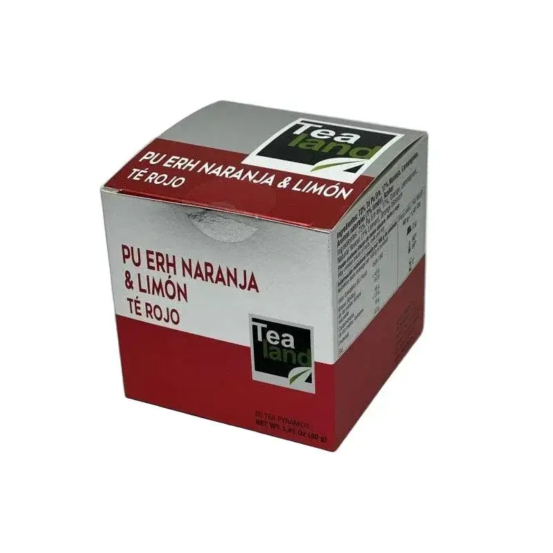 Té Rojo Pu Erh Naranja Limon