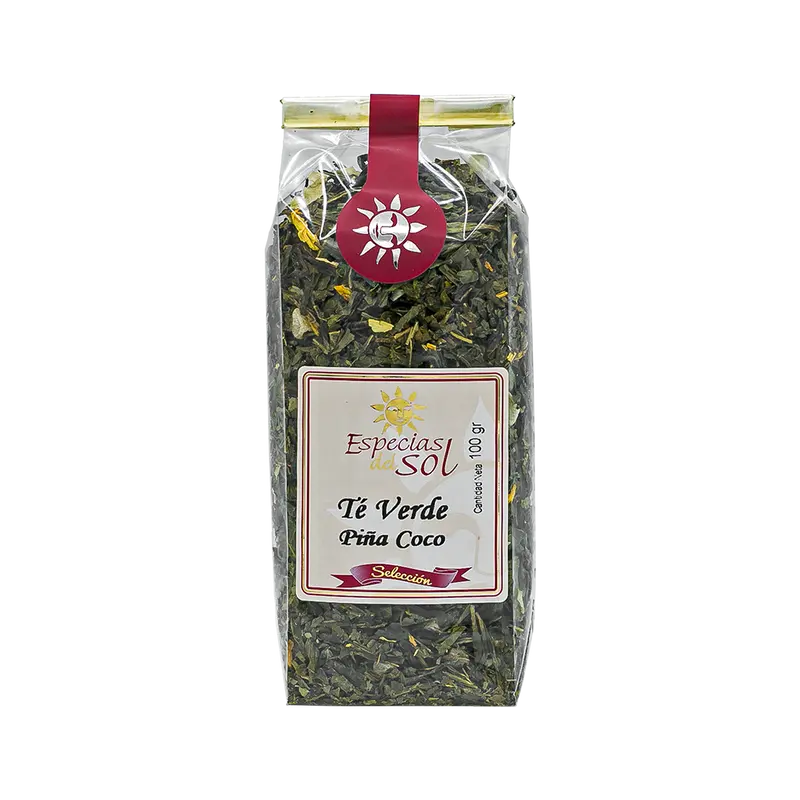 TÉ VERDE de PIÑA y COCO