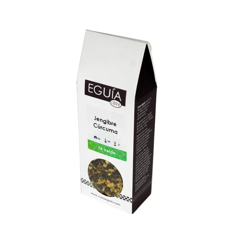 Té Verde Jengibre Cúrcuma
