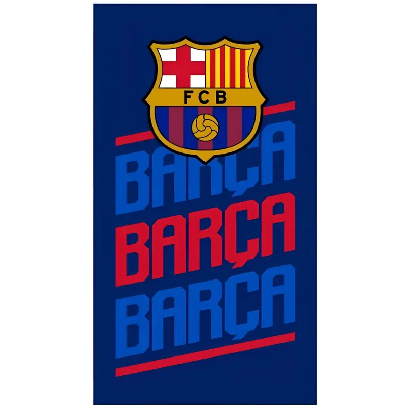 Toalla Playa Piscina Infantil FC Barcelona barça 70x140cm