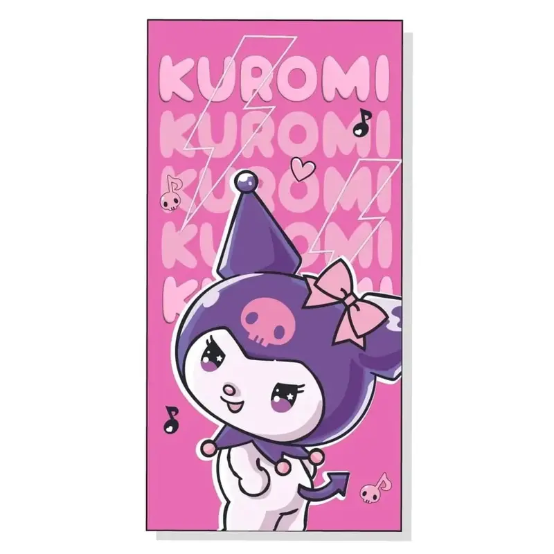 Toalla Playa Piscina infantil KUROMI 70x140cm