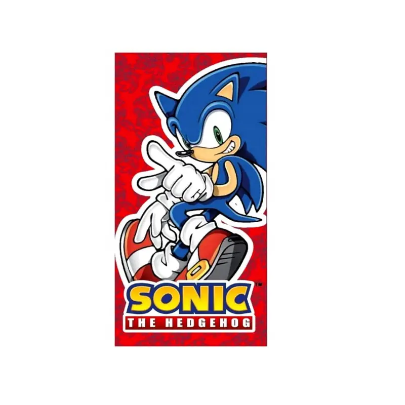 Toalla playa y piscina infantil Sonic The Hedgehog 70x140