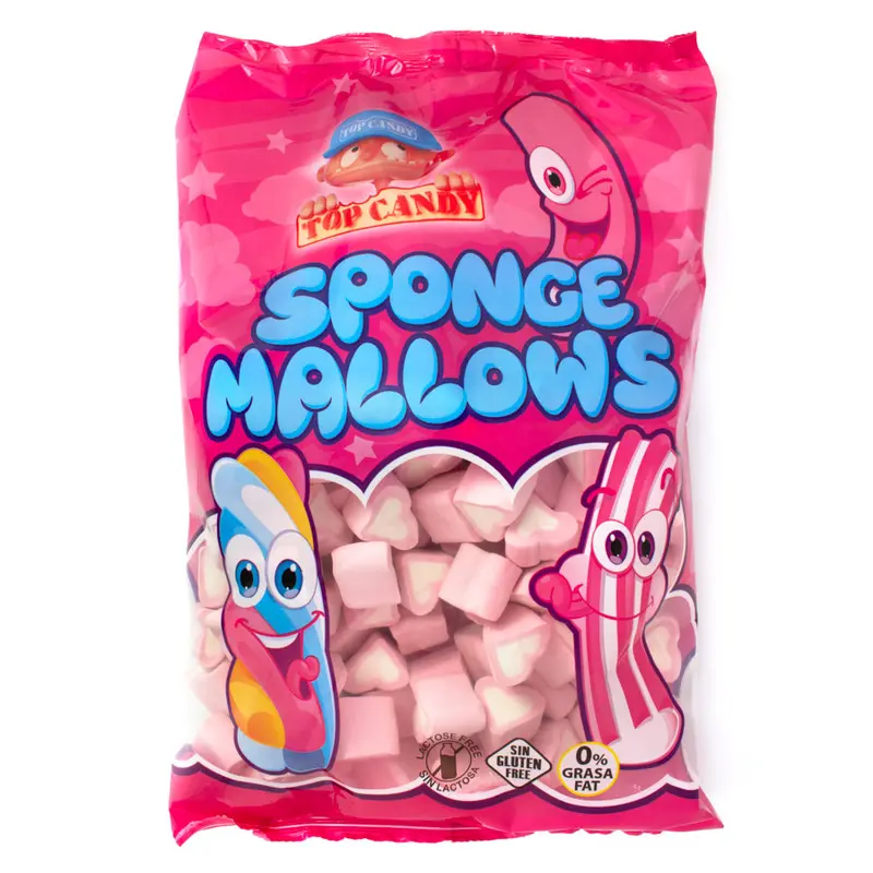 TOP CANDY NUBES CORAZONES 875 GR