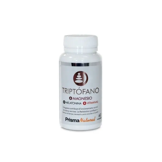TRIPTOFANO + MAGNESIO+VITAMINAS+MELATONINA 60 Comp