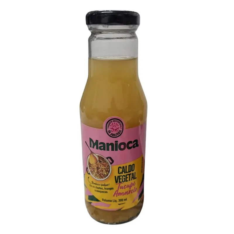 Tucupi Amarelo caldo vegetal Mandioca  300ml.