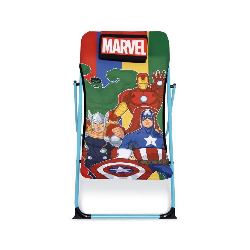 Tumbona plegable infantil de Marvel Avengers 43x66x61cm