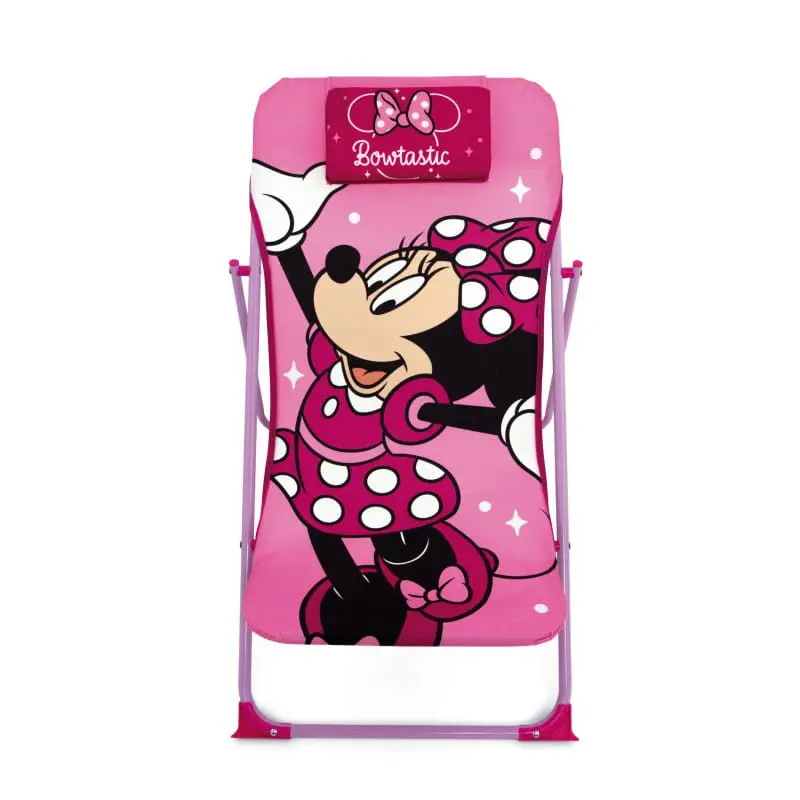 Tumbona plegable infantil de Minnie Mouse Disney 43x66x61cm