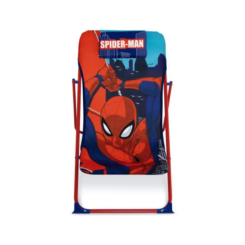 Tumbona plegable infantil de Spiderman Marvel 43x66x61cm
