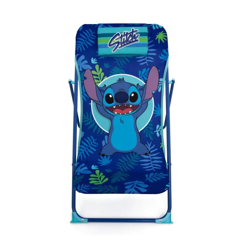 Tumbona plegable infantil de Stitch Disney 43x66x61cm