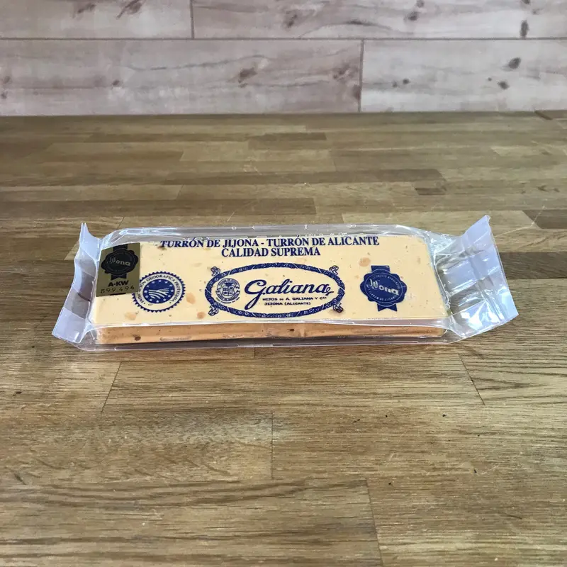 Turrón de Jijona fino
