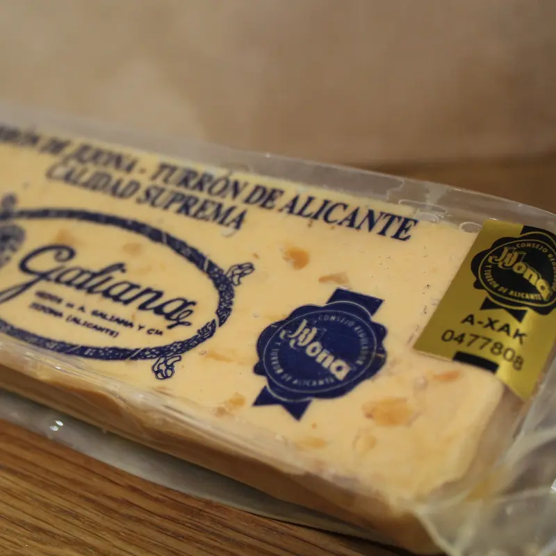 Turrón de Jijona granulado