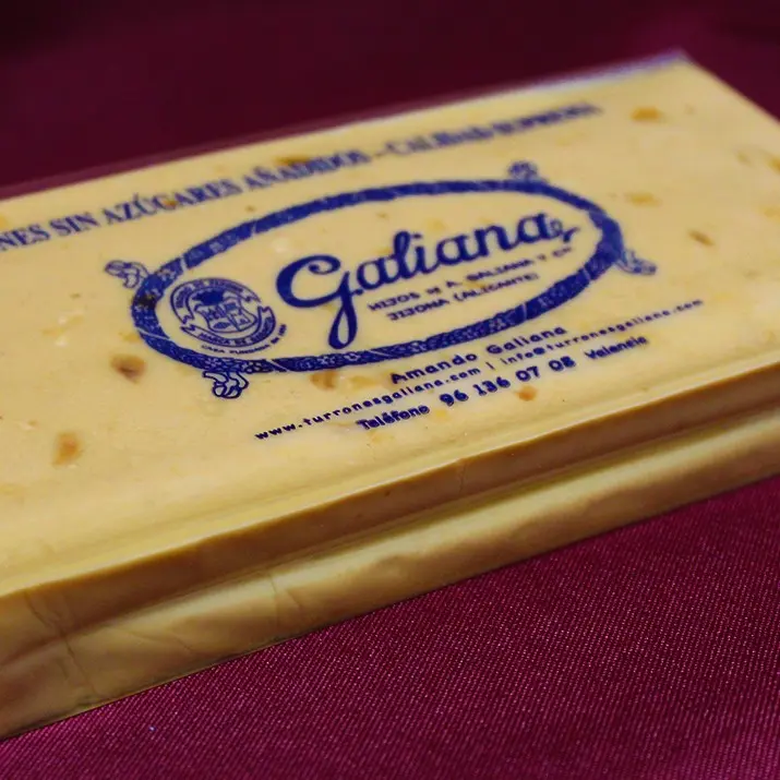 Turrón de Jijona sin azúcar añadido