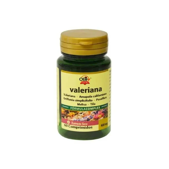VALERIANA COMPLEX 400 mg EXTRACTO SECO 60 Comp