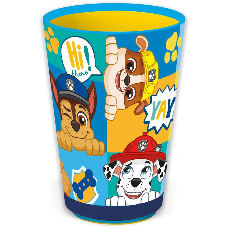 Vaso antivuelco infantil Patrulla canina (Paw Patrol) 470ml con Smart Grip