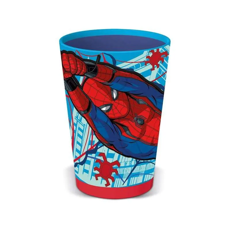 Vaso antivuelco infantil Spiderman Marvel 470ml con Smart Grip