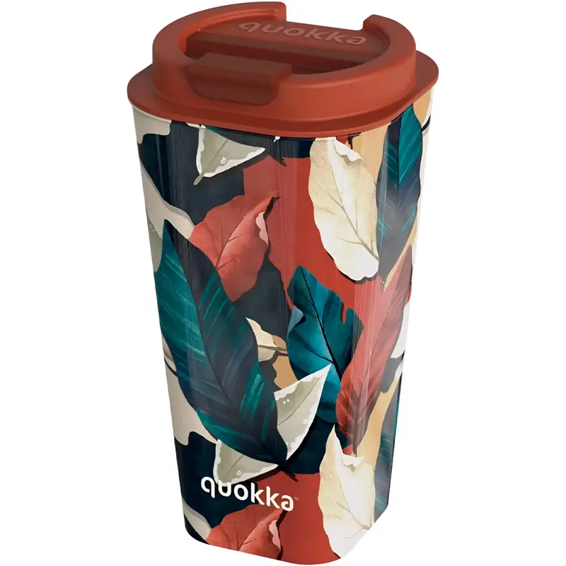 Vaso café doble pared QUOKKA PP FLUX AUTUMN FALL 450ML