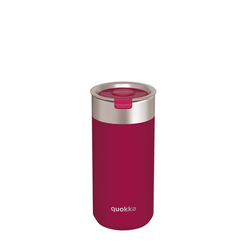 Vaso Térmico Acero Inoxidable QUOKKA BOOST MAROON 400ML