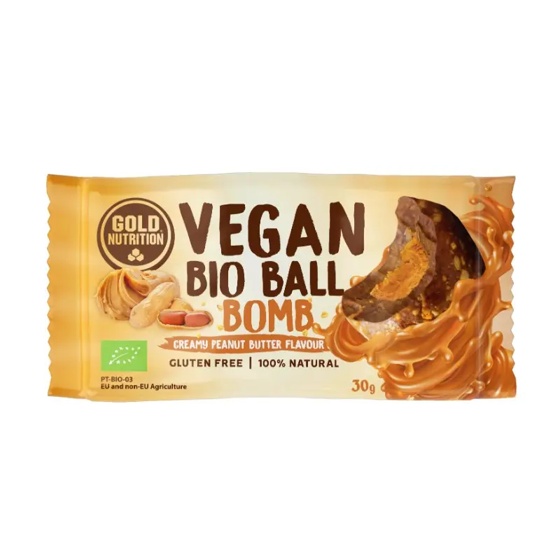 VEGAN BIO BALL ENERGY SALTED PEANUT BUTTER 30 G