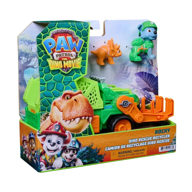 Vehículo Rocky Patrulla canina con accesorios Dino Movie