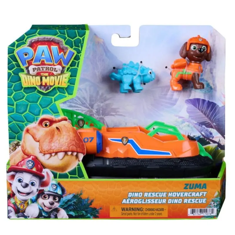 Vehículo Zuma Patrulla canina con accesorios Dino Movie