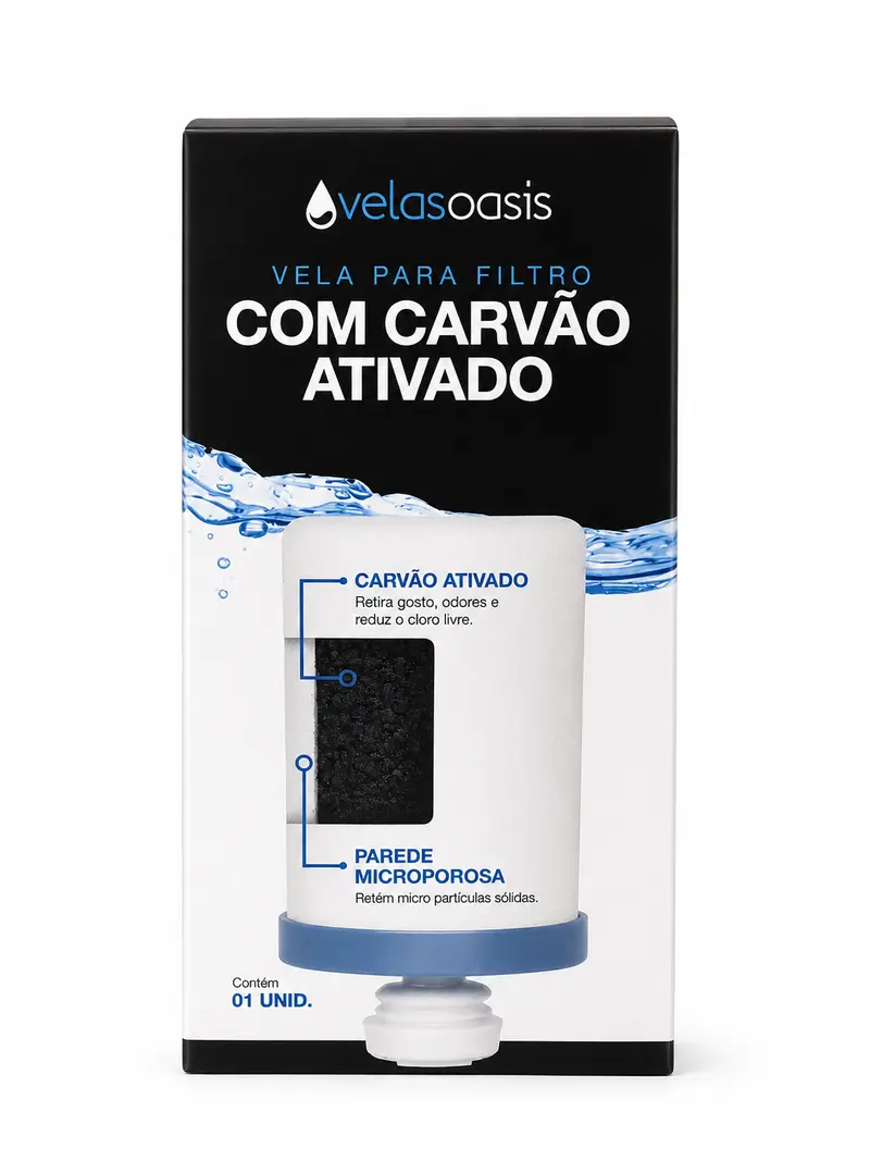 Vela para filtro de Barro Oasis.