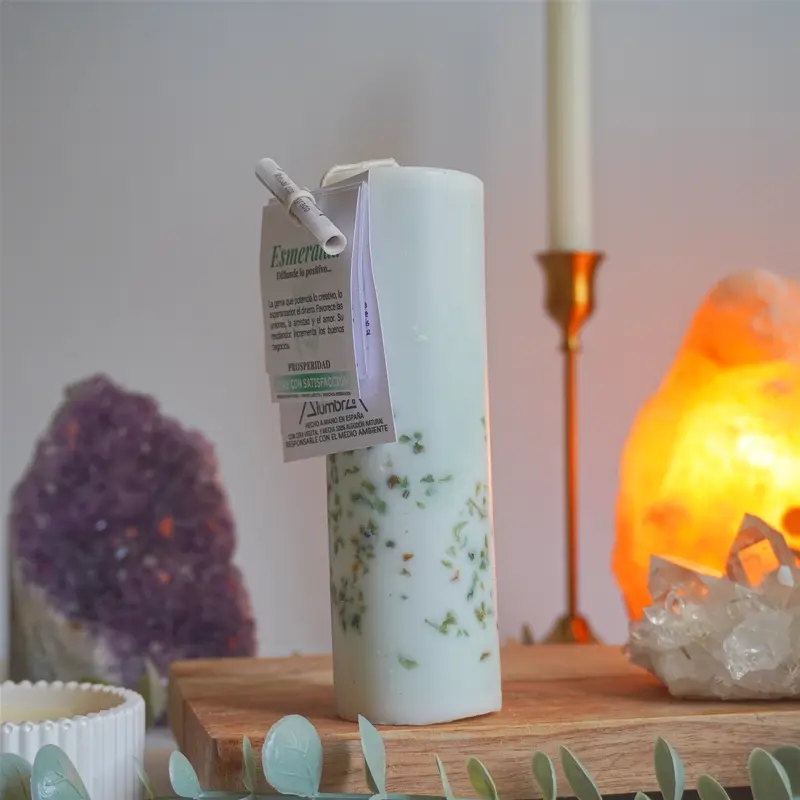 Vela Ritual | Prosperidad - Esmeralda