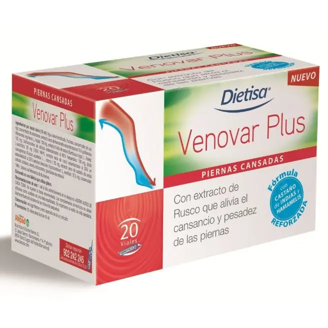 VENOVAR PLUS 20 Viales