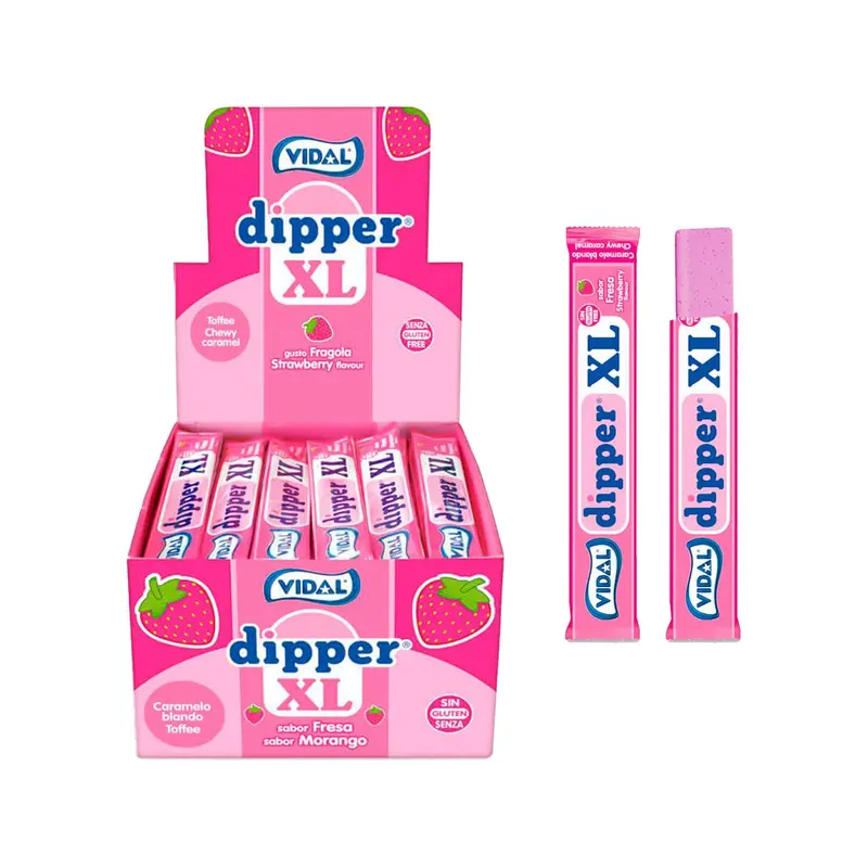 Vidal Dipper XL Fresa estuche 100 Unidades