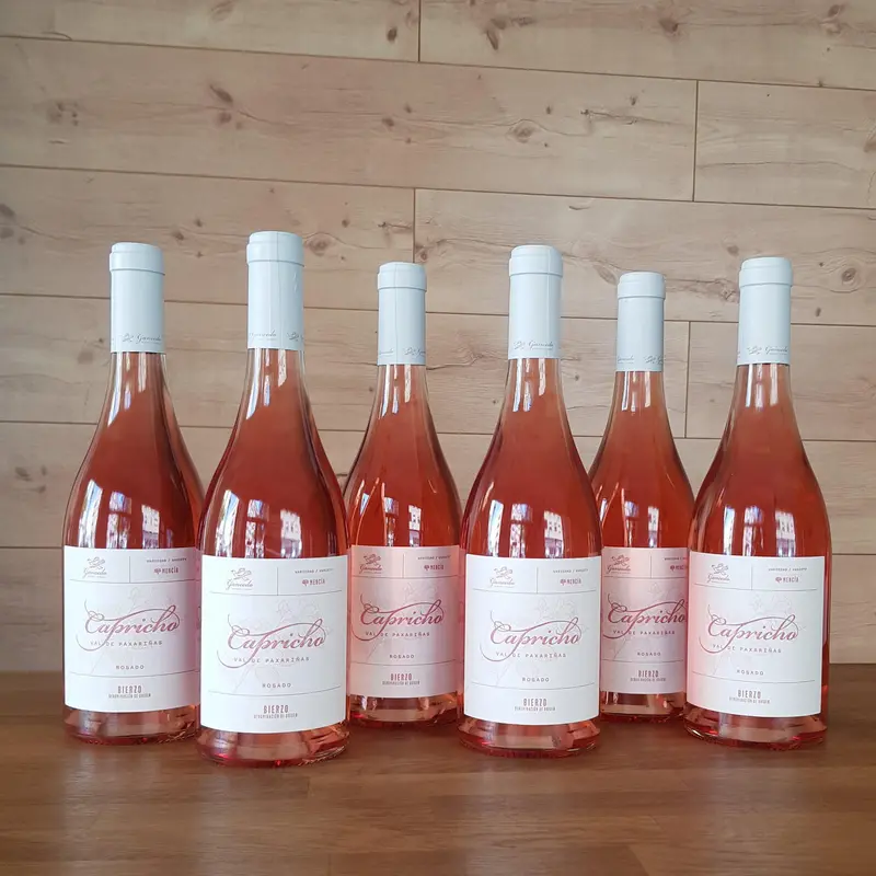 Vino rosado Capricho - Caja de 6 Botellas