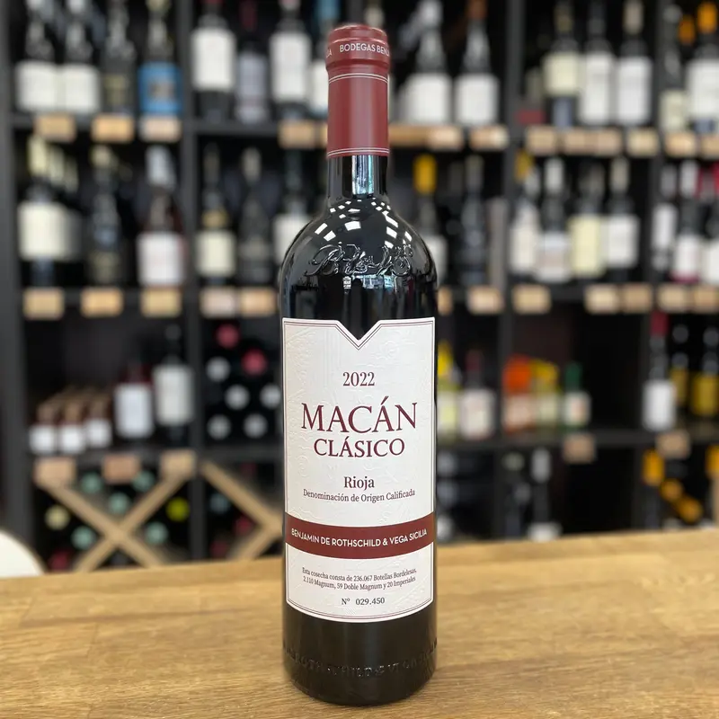 Vino Tinto Macán Clásico D.O. Rioja