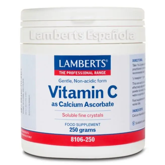 VIT C ASCORBATO CALCIO 250 gr Polvo