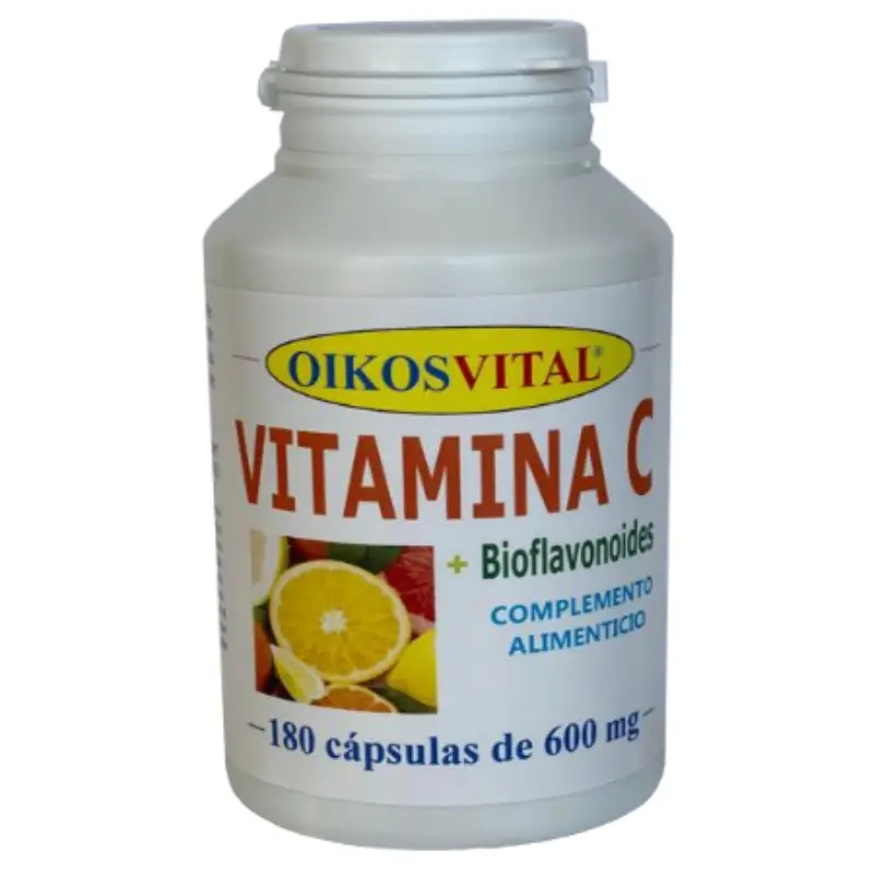 VIT. C + BIO-FLAVONOIDES 600 mg 180 Caps