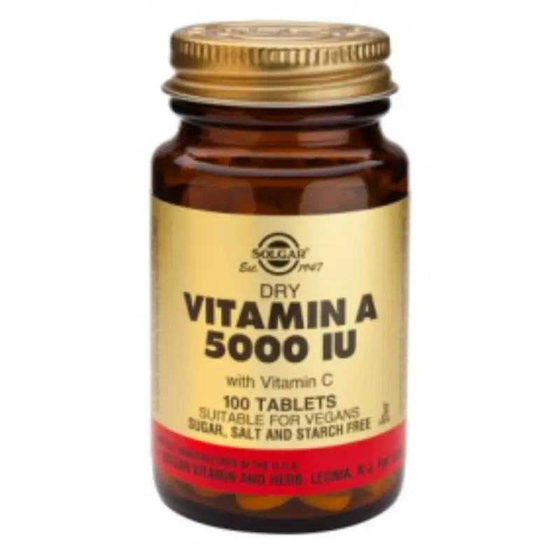 VITAMINA A SECA 5000 UI 100 Comp