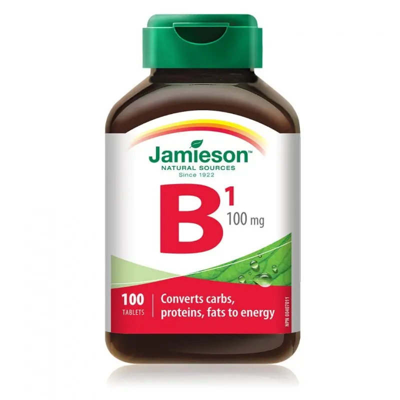 VITAMINA B1 100MG 100 Tabletas