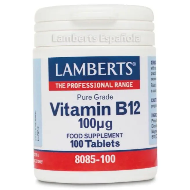 VITAMINA B12 100/ug 100 Tabs