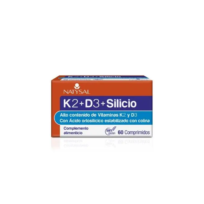 VITAMINA K2+D3+SILICIO 60 Comp