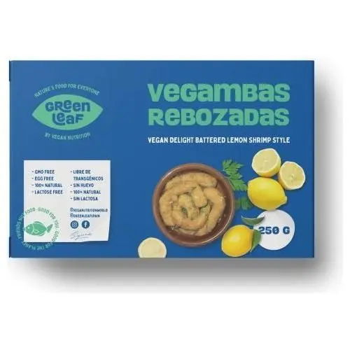 VN Green Leaf - Gambas rebozadas al Limón Veganas