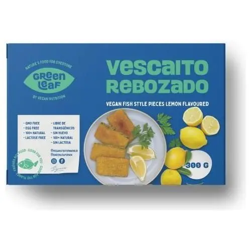 VN Green Leaf - Pescado Rebozado al Limón Vegano