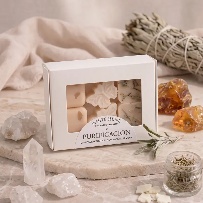 Wax melts | Purificación - Ámbar y Cuarzo Blanco