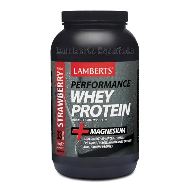 WHEY PROTEIN-SABOR A FRESA 1000g