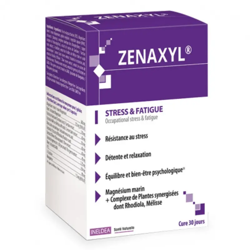 ZENAXYL STRESS & FATIGA 90 Cap 30 DIAS