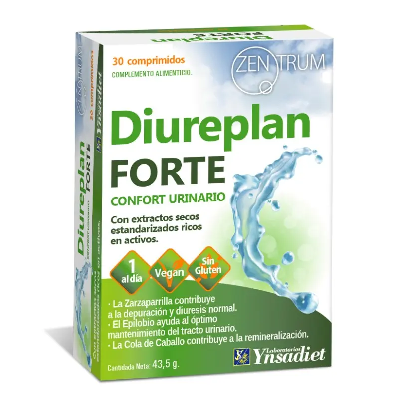 ZENTRUM DIUREPLAN FORTE 30 COMPR.