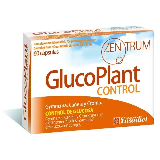 ZENTRUM GLUCOPLANT CONTROL AZUCAR 60 Caps