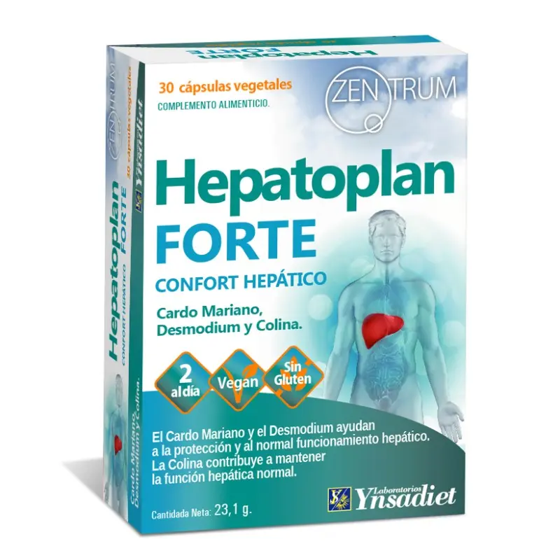 ZENTRUM HEPATOPLAN FORTE 30 CAPS.
