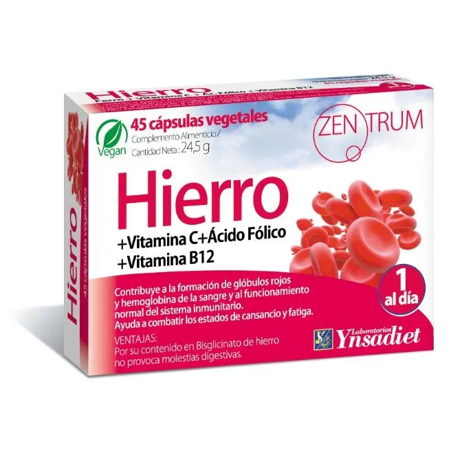 ZENTRUM HIERRO 45 Caps