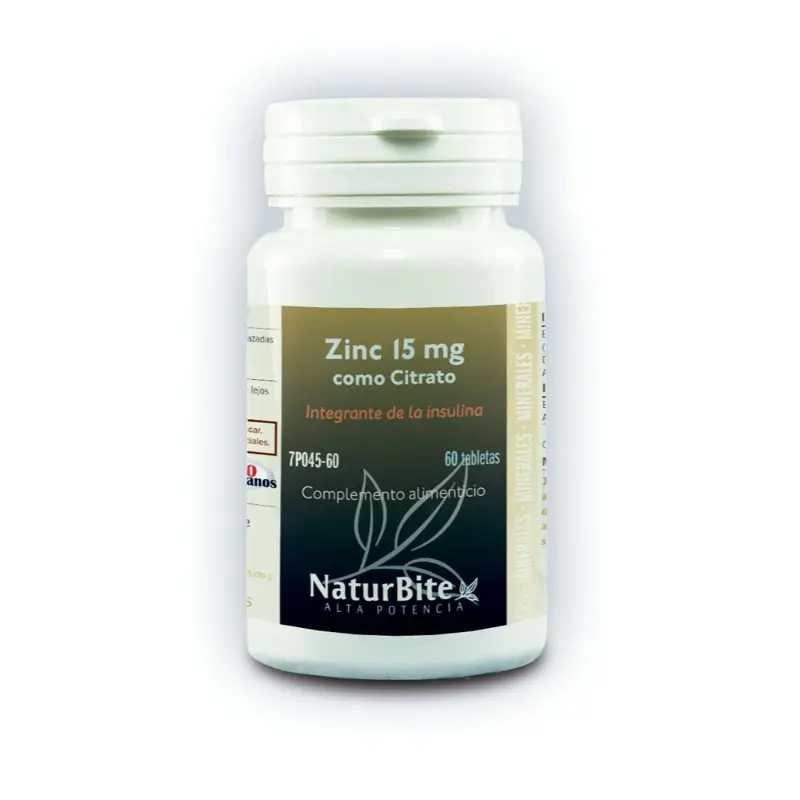 ZINC 15 mg COMO CITRATO 60 Tab
