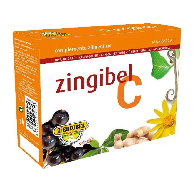 ZINGIBEL ESTUCHE 16 UNICADOSE x 10 ml